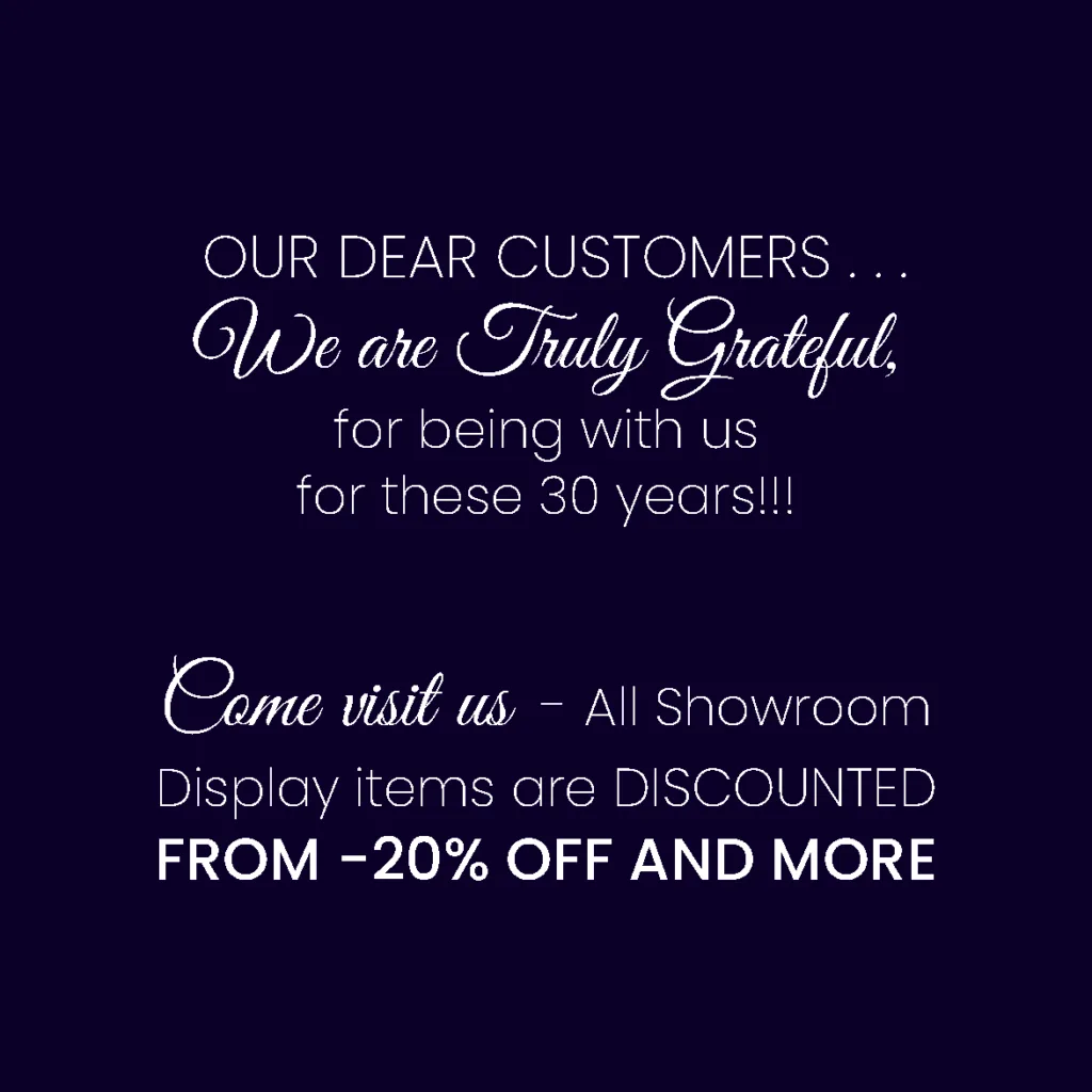 Camel Mööbel 30 years - text