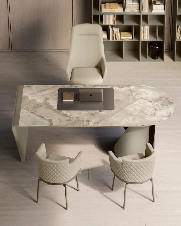Eforma - Onda Desk, Moritz and Ely Chairs