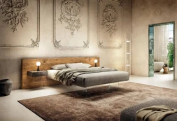 Air bed 36e8 bedside table itaalia mööbel - Lago - Air bed, 36e8 bedside table