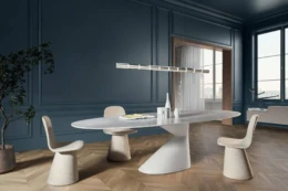 Chapeau table Novice chair itaalia mööbel - Lago - Chapeau table, Novice chair