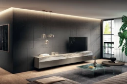 Materia Tv unit Air Round coffee table Air Soft coffee table itaalia mööbel - Lago - Materia Tv unit, Air Round coffee table, Air Soft coffee table