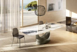 U table Ermes chair itaalia mööbel - Lago - U table, Ermes chair