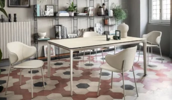 Calligaris_tavolo_Boma_sedia_Holly Modernne söögitoamööbel - Calligaris - Tavolo Boma - Sedia Holly