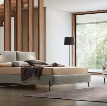 letto-cortina-ambientata Modernne magamistoamööbel LeComfort - Bedrooms - Cortina