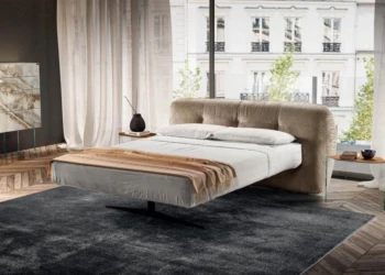 letto-di-design-moderno-con-testiera-in-tessuto-or-letto-bounty-or-lago Modernne magamistoamööbel Lago - Bedrooms - Bounty
