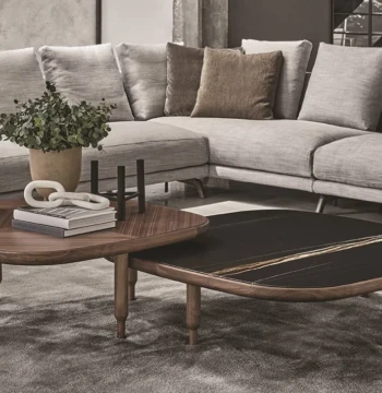 porada_2_eckig Modernses stiilis diivanilauad, Coffee tables Porada - Eckig